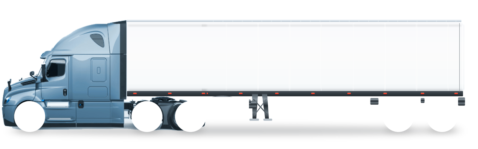 ARYAA TRANSPORT INC tractor and dedicated trailer